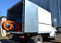 картинка Машины для прочистки канализационных труб ПРЕУС ГАЗон / HD78 РТО с отбором мощности двигателя шасси компании Нова Механика